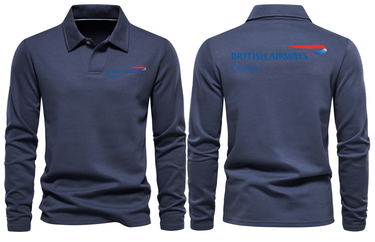 BRITISH AIRWAYS CITYFLYER LONG SLEEVE POLO